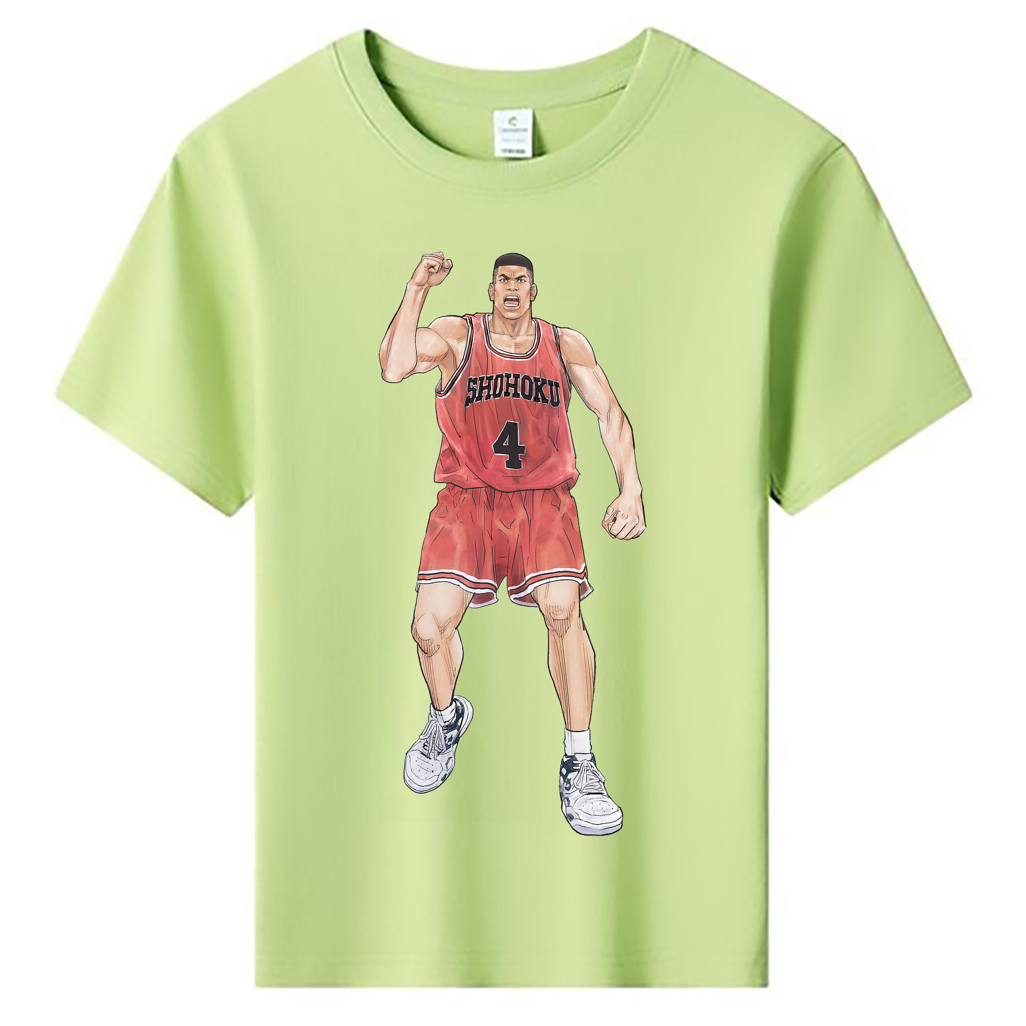 （画像用） SLAM DUNK／スラムダンク 綿100％キッズTシャツ（フロントプリント）